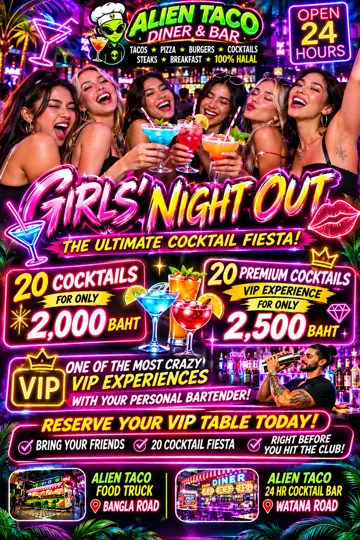Girls' Night Out – ultimate cocktail fiesta